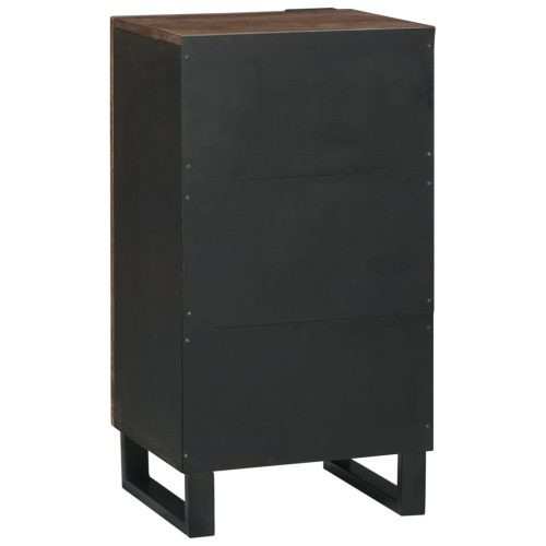  Oldalszekrény 40 x 33,5 x 75 cm - Tömör Mangófából Készült