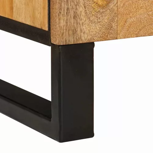  Éjjeliszekrény Természetes 50 x 33 x 60 cm Tömör Mangófát