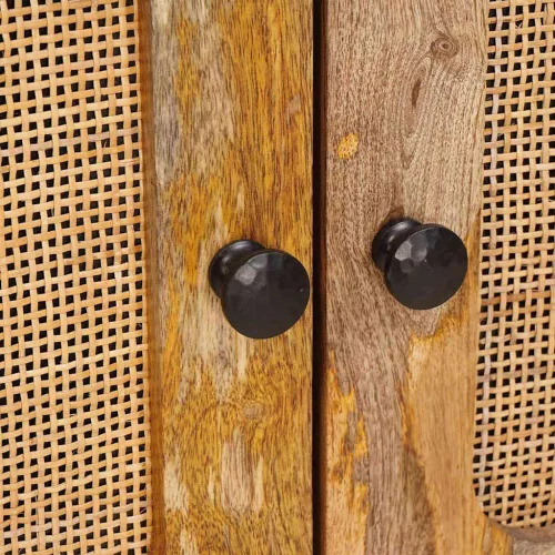  Éjjeliszekrény Természetes 50 x 33 x 60 cm Tömör Mangófát