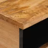  Dohányzóasztal Természetes 80 x 54 x 40 cm Tömör Mangófát