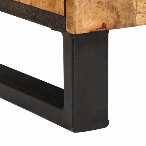  Fürdőszobai mosdószekrény Barna 62 x 33 x 58 cm Tömör Mangófát