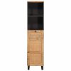  Fürdőszoba Székény Barna 38 x 33 x 160 cm Tömör Mangófát