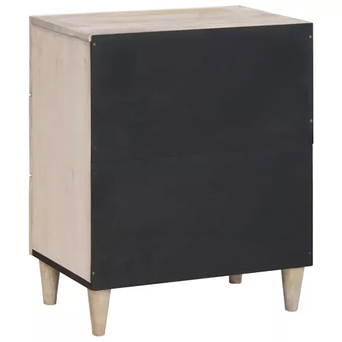  Éjjeliszekrény Fehér 50 x 33 x 62 cm Szerelt Fa