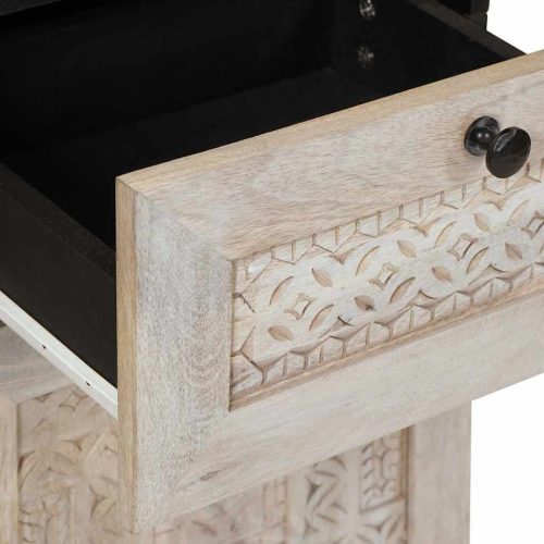  Fürdőszoba Székény fiókkal tárolóval Fehér 38 x 33.5 x 160 cm