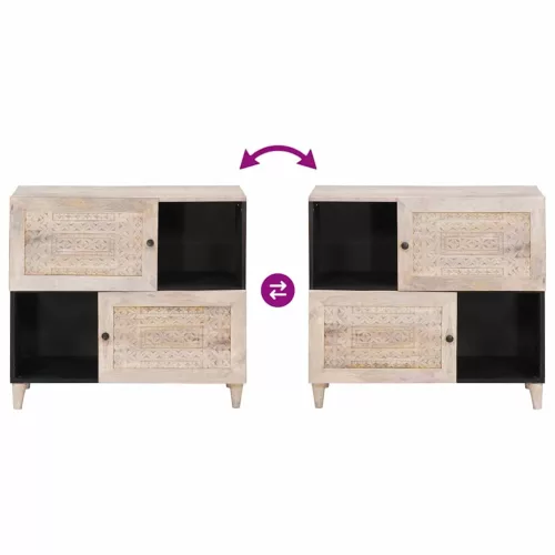  Széf Fehér 33.5 x 80 x 75 cm