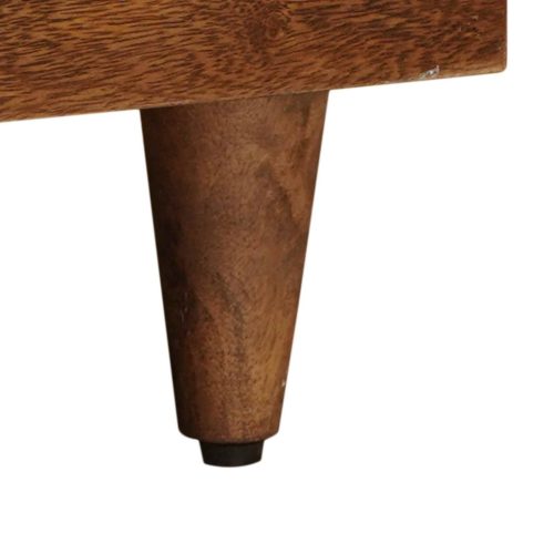  TV szekrény fiókkal Dió 70 x 33,5 x 46 cm Tömör Mangófát