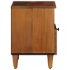  Éjjeliszekrény 2 pcs Barna 40 x 33 x 46 cm Tömör Mangófát