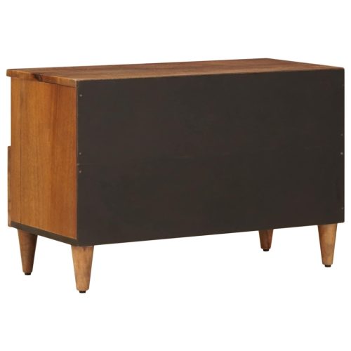  Dohányzóasztal fiókkal Barna 80 x 54 x 40 cm Tömör Mangófát