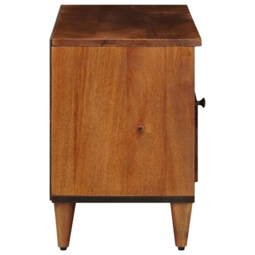  TV szekrény fiókkal Dió 100 x 33,5 x 46 cm Tömör Mangófát