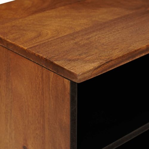  TV szekrény fiókkal Dió 100 x 33,5 x 46 cm Tömör Mangófát