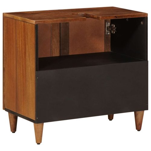  Fürdőszobai mosdószekrény tárolóval ajtóval Dió 62 x 33 x 58 cm