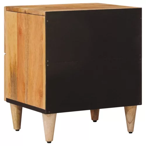  Éjjeliszekrény Természetes 40 x 33,5 x 46 cm Tömör Mangófát