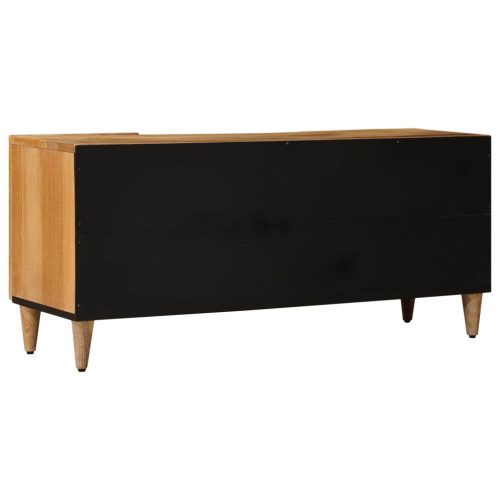  TV szekrény Természetes 105 x 33,5 x 46 cm Tömör Mangófát