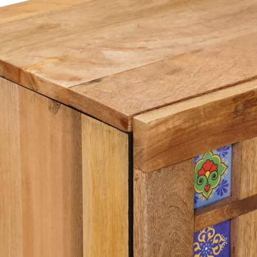  Széf Természetes 60 x 33 x 75 cm Tömör Mangófát