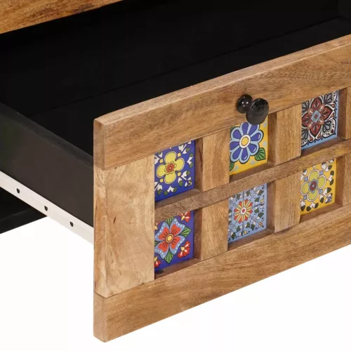  Széf Természetes 60 x 33 x 75 cm Tömör Mangófát