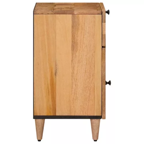  Éjjeliszekrény Természetes 50 x 33 x 60 cm Tömör Mangófát