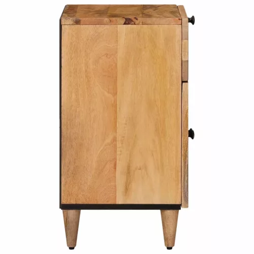  Éjjeliszekrény Természetes 50 x 33 x 60 cm Tömör Mangófát