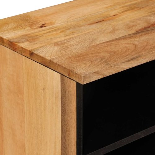  TV szekrény Természetes 80 x 33,5 x 46 cm Tömör Mangófát