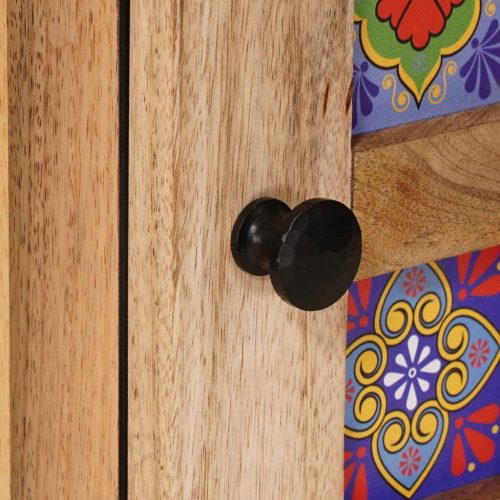  Fürdőszoba Székény Természetes 38 x 33,5 x 58 cm Tömör Mangófát