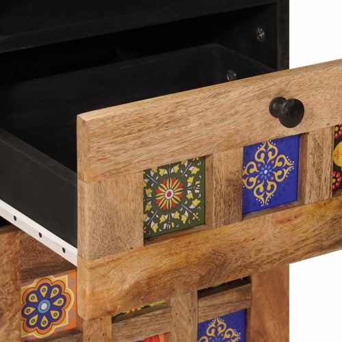  Fürdőszoba Székény Természetes 38 x 33 x 160 cm Tömör Mangófát