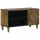  TV szekrény polcokkal Barna 80 x 31,5 x 46 cm Tömör Mangófát