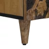  Fürdőszobai mosdószekrény Barna 62 x 33 x 58 cm Tömör Mangófát