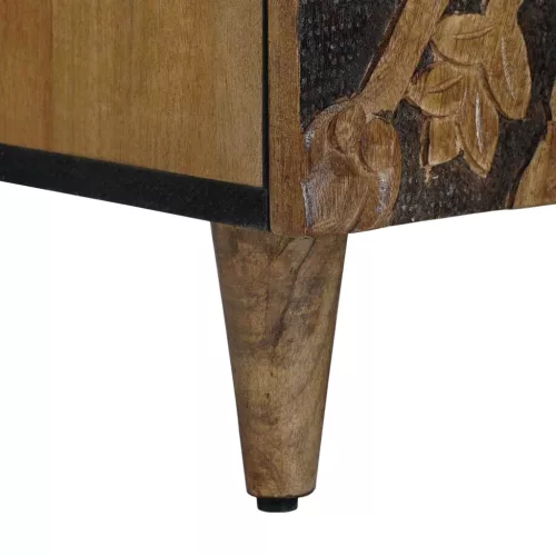  Fürdőszobai mosdószekrény Barna 62 x 33 x 58 cm Tömör Mangófát