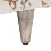 Dohányzóasztal fiókkal Fehér 80 x 54 x 40 cm Tömör Mangófát