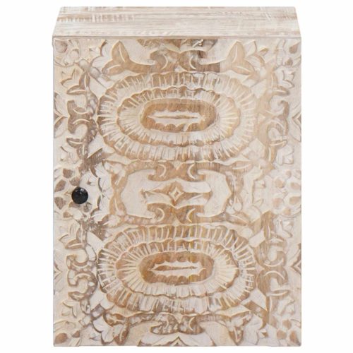  Fürdőszobai Függő Szekrény tárolóval Fehér 38 x 33,5 x 48 cm