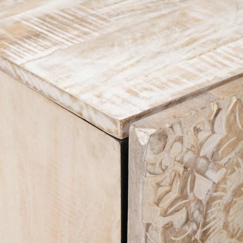  Fürdőszobai Függő Szekrény tárolóval Fehér 38 x 33,5 x 48 cm