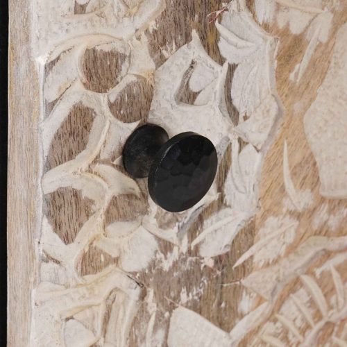  Fürdőszobai Függő Szekrény tárolóval Fehér 38 x 33,5 x 48 cm