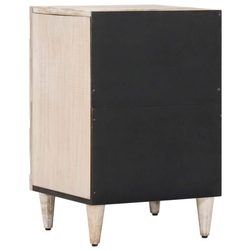  Fürdőszoba Székény Fehér 38 x 33,5 x 58 cm Tömör Mangófát