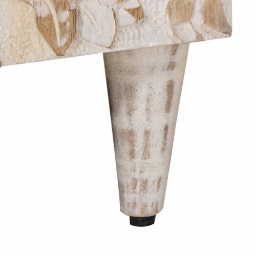  Fürdőszoba Székény Fehér 38 x 33,5 x 58 cm Tömör Mangófát