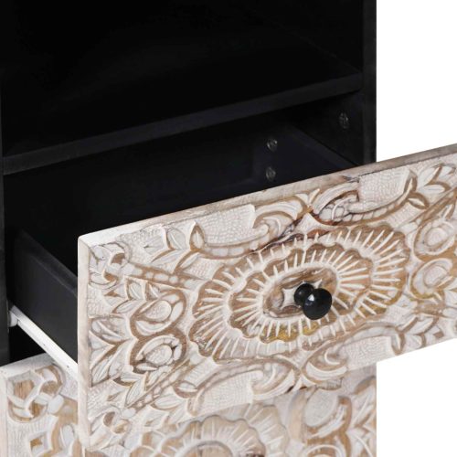  Fürdőszoba Székény Fehér 38 x 33,5 x 160 cm Tömör Mangófát