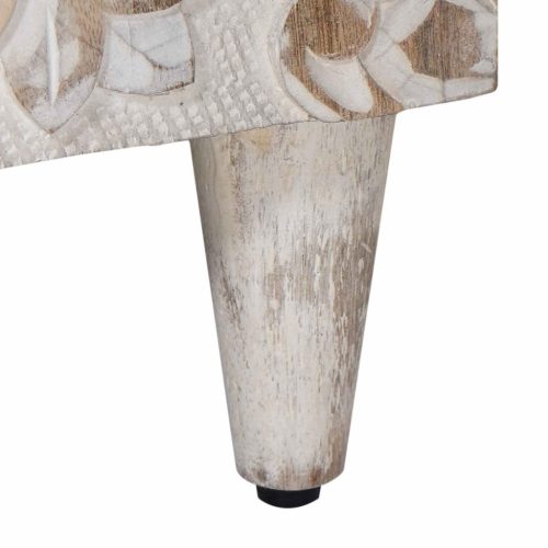  Fürdőszoba Székény Fehér 38 x 33,5 x 160 cm Tömör Mangófát