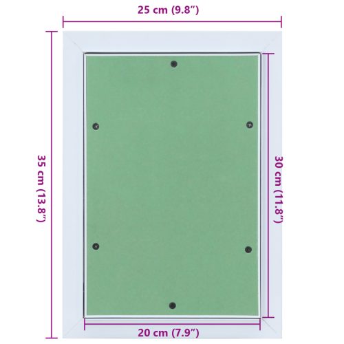  Alumínium Keretes Hozzáférési Panel és Gipszkarton 200x300 mm