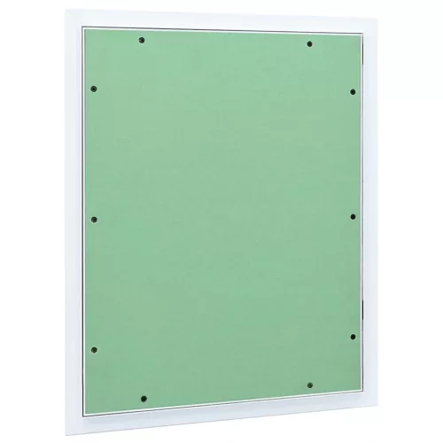  Szerelőajtó Fehér 55 x 65 cm Alumínium és Gipszkarton