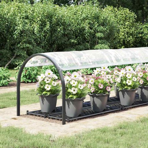  átlátszó ponyva lyukasztóval 1x5 m polietilén