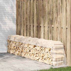  átlátszó ponyva lyukasztóval 1x6 m polietilén