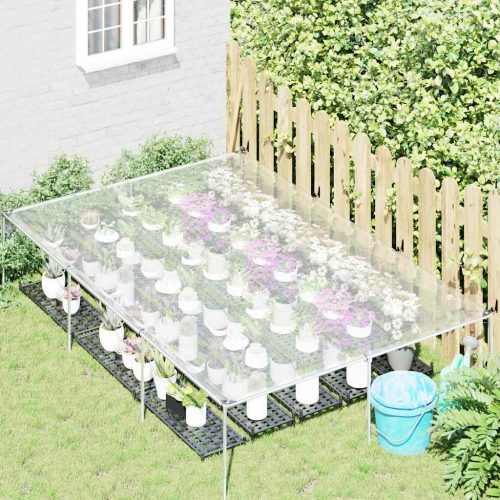  átlátszó ponyva lyukasztóval 2x3 m polietilén