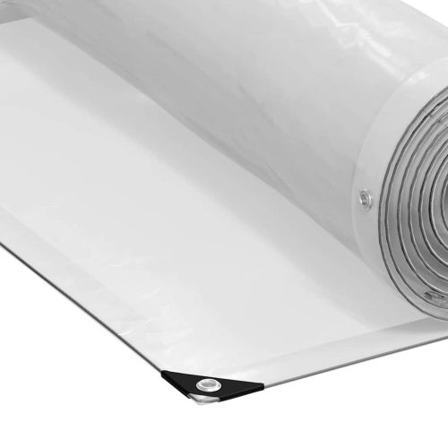  átlátszó ponyva lyukasztóval 2x3 m polietilén