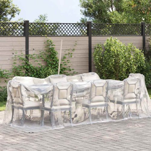  átlátszó ponyva lyukasztóval 2x5 m polietilén