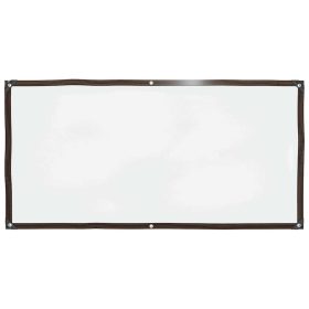  átlátszó ponyva lyukasztóval 1x2 m polietilén