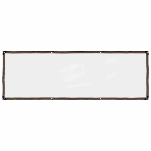  átlátszó ponyva lyukasztóval 1x3 m polietilén