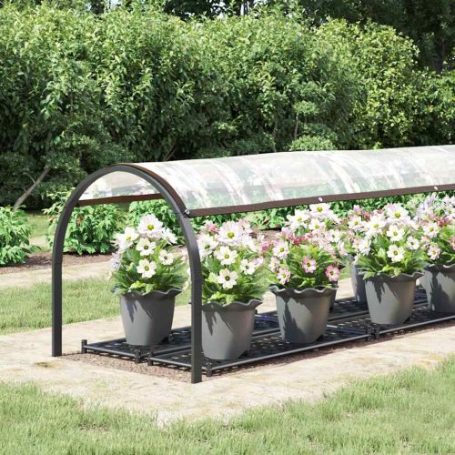  átlátszó ponyva lyukasztóval 1x5 m polietilén