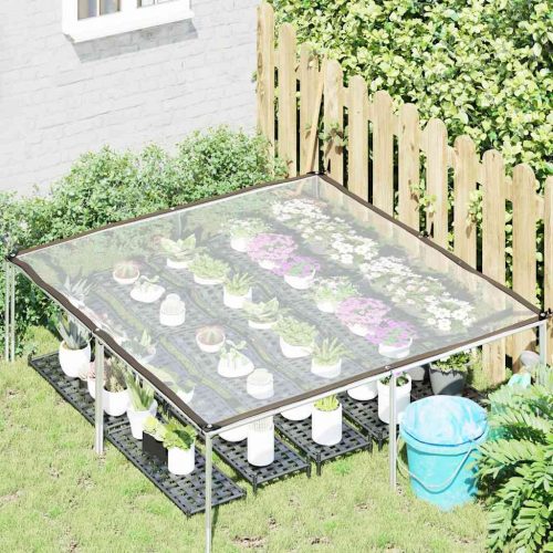  átlátszó ponyva lyukasztóval 2x2 m polietilén