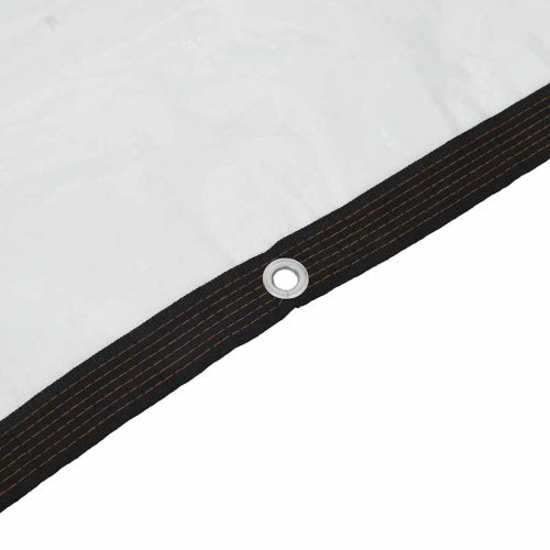  átlátszó ponyva lyukasztóval 3x6 m polietilén