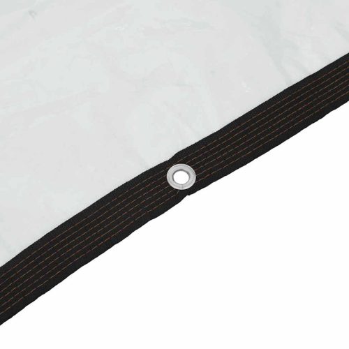  átlátszó ponyva lyukasztóval 5x5 m polietilén