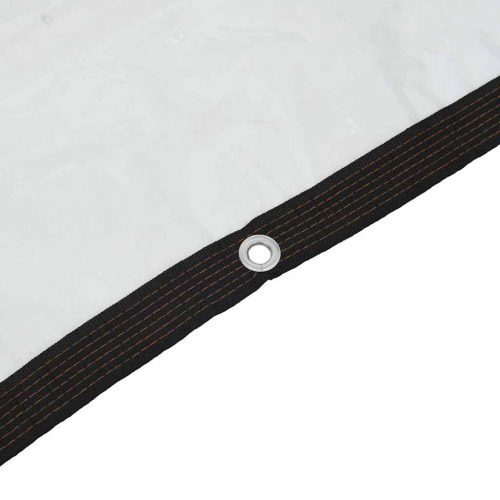  átlátszó ponyva lyukasztóval 5x6 m polietilén