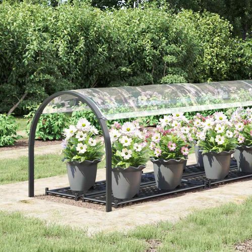  átlátszó ponyva lyukasztóval 1x4 m PVC